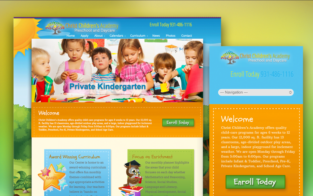 Christ Children’s Academy Website