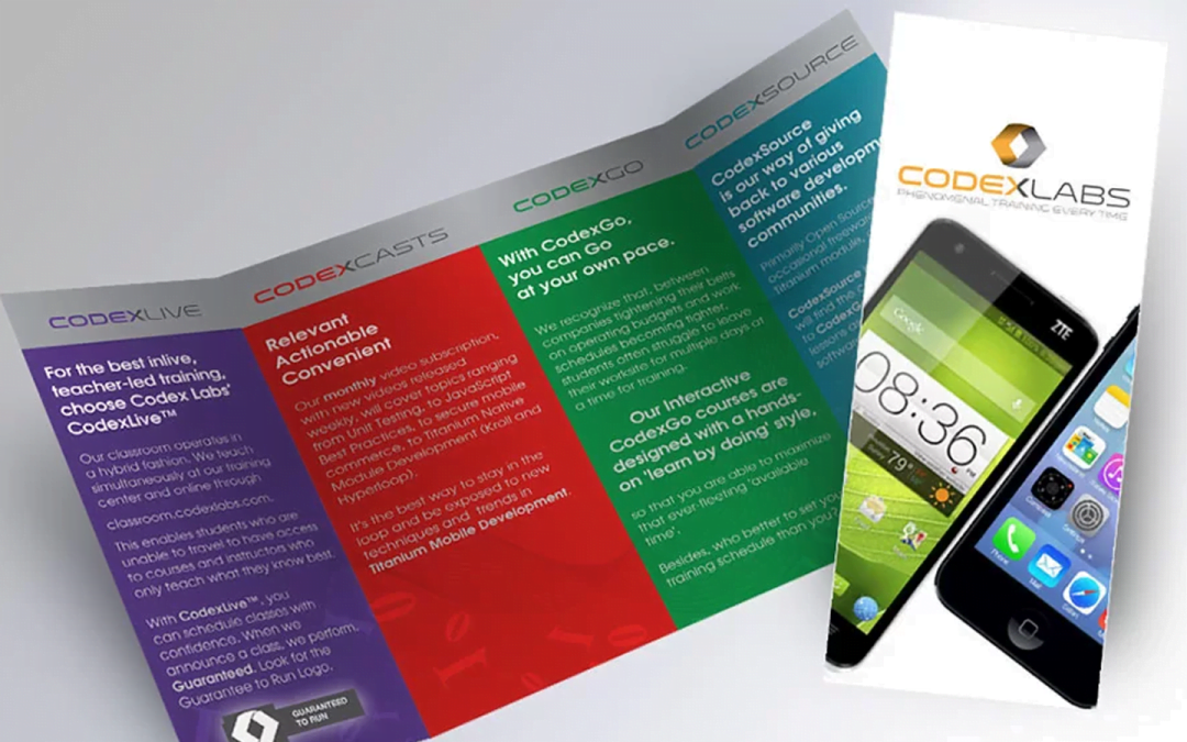 Codex Labs | 8 Panel Brochure #2