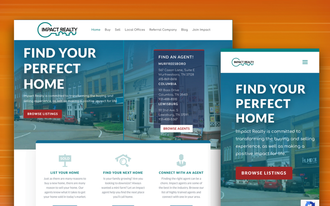 Impact Realty Website